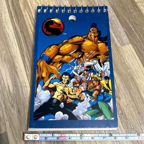 Mortal Kombat action Figures 90’s notepad comic art wall art cartoon display - Picture 6 of 8